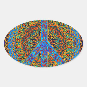 Sticker Ovale Une vie paisible