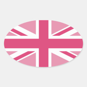 Sticker Ovale Union Jack