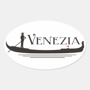 Sticker Ovale Venezia