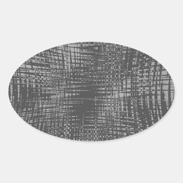 Sticker Ovale Ville de l'ombre (Devant)