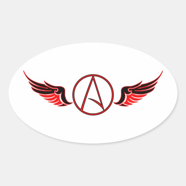 Sticker Ovale Vol "A" (Devant)