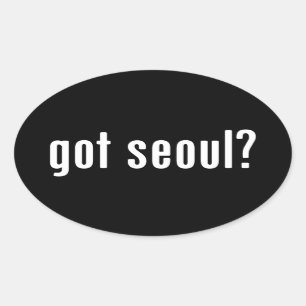 Sticker Ovale vous avez seoul ?