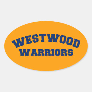 Sticker Ovale Westwood Warriors