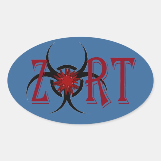 Sticker ovale Z.O.R.T. (Devant)