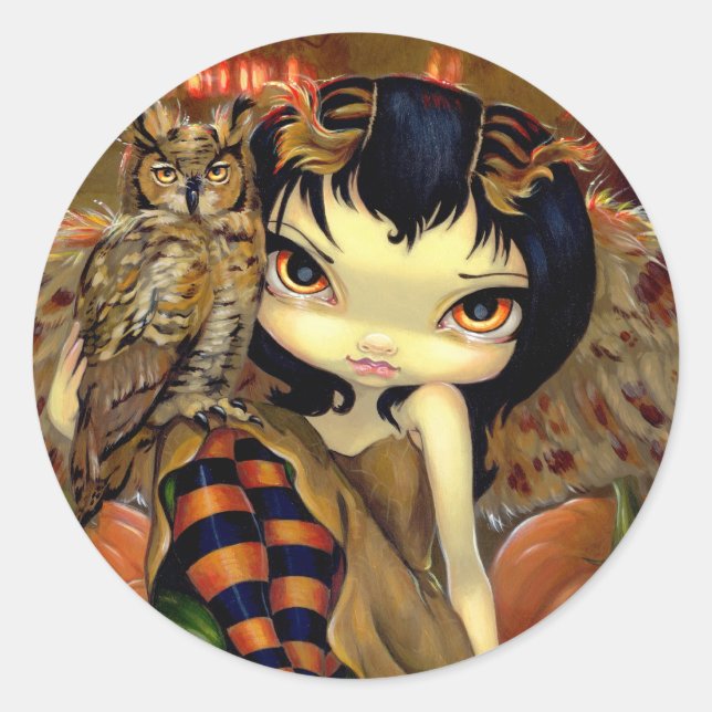 Sticker "Owlyn in Autumn" (Devant)