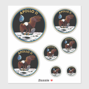 Sticker Pack Apollo 11 insignia