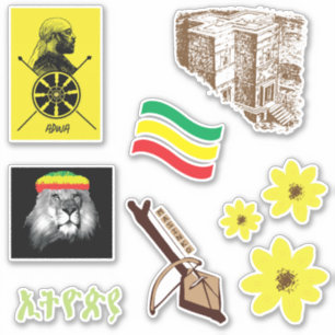 Sticker Pack d'autocollants ስ ቲ ከ ር