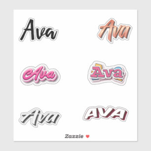 Sticker Pack d'autocollants Ava