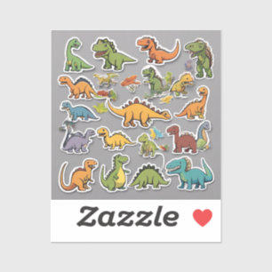 Sticker Pack d'autocollants Aventure Jurassique