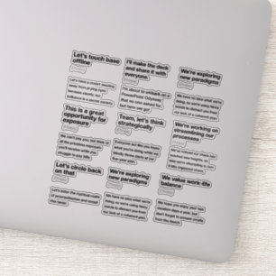 Sticker Pack d'autocollants de définitions de courrier éle