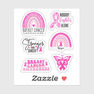 Sticker Pack d'autocollants de sensibilisation au cancer d