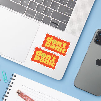 Sticker Pack d'autocollants Don't Panic