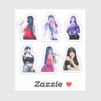 Sticker Pack d'autocollants en vinyle Natty Kiss Of Life