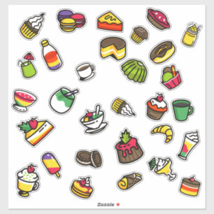 Sticker Pack de nourriture