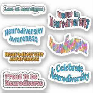 Sticker Pack de sensibilisation à la neurodiversité