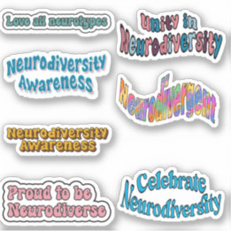 Sticker Pack de sensibilisation à la neurodiversité