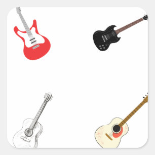 Sticker Pack - Guitare