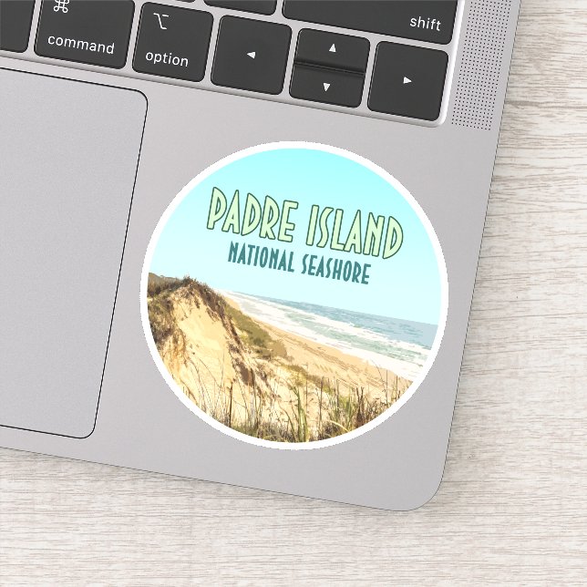 Sticker Padre Island National Seashore Texas (Détail)