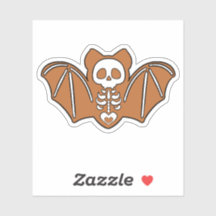 Pain d'épices Squelette Bat