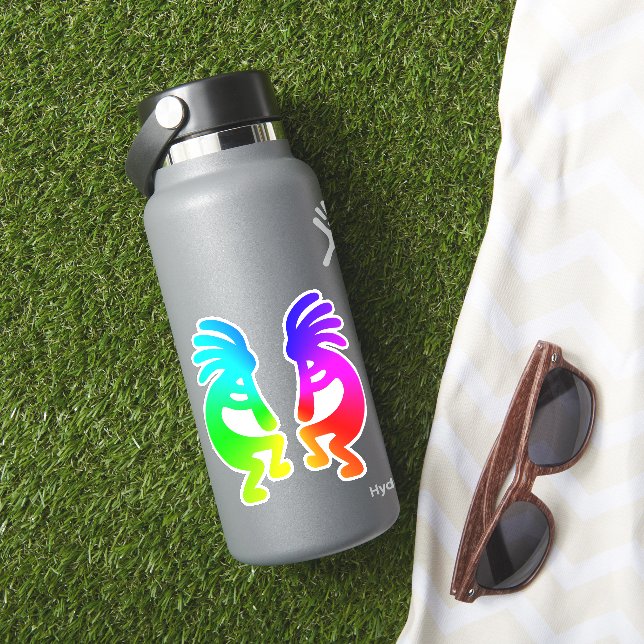 Sticker Paire Kokopelli du sud-ouest (HydroFlask Insitu)