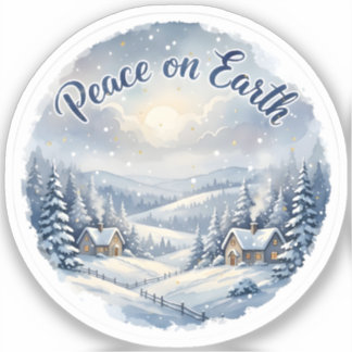Sticker Paix sur Terre