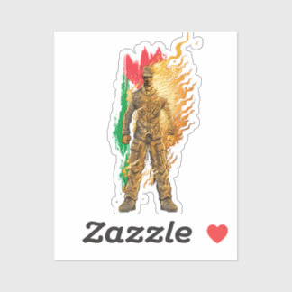 Sticker palestine libre Aaron hero bushnell