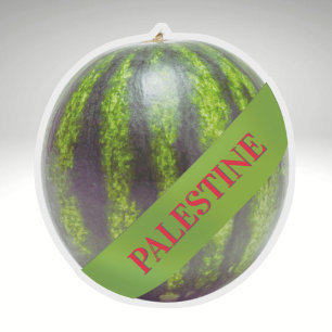 Sticker Palestine pastèque de soutien de la paix g