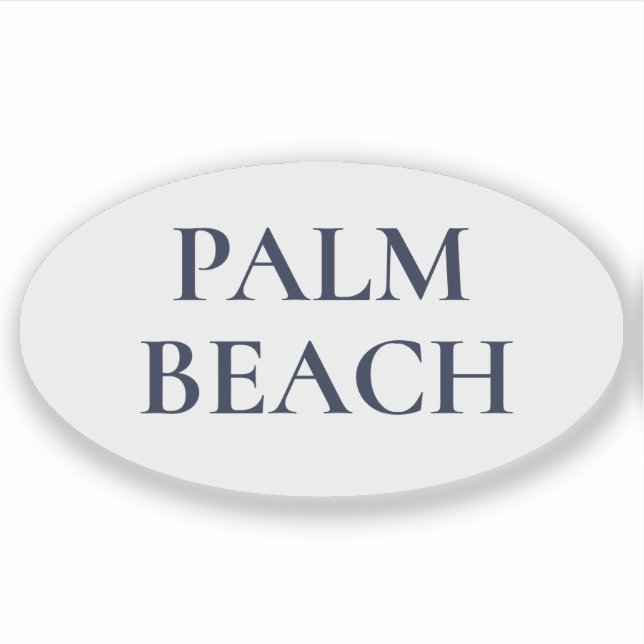 Sticker Palm Beach Préparatoire Côtière (Devant)