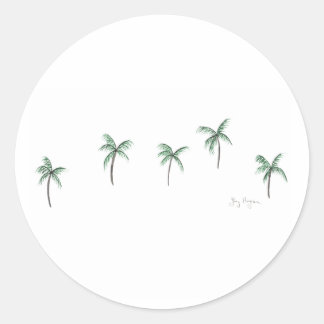 Sticker Palm Trees