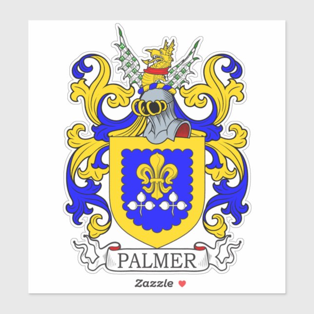 Sticker Palmer Family Crest (Feuille)