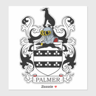 Sticker Palmer Family Crest