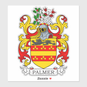 Sticker Palmer Family Crest