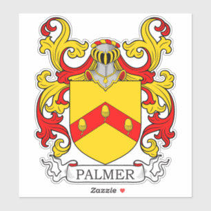 Sticker Palmer Family Crest