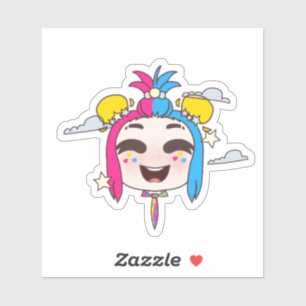 Sticker PAN mignon collant fille
