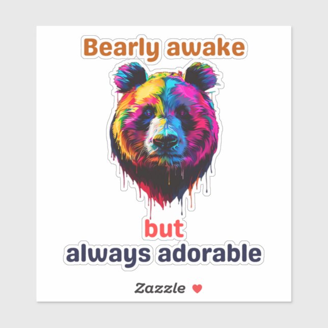 Sticker Panda (Feuille)