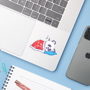 Sticker Panda couchage mignon