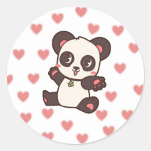 sticker panda Cute