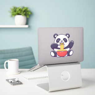 Sticker Panda Cute Mange Noodle