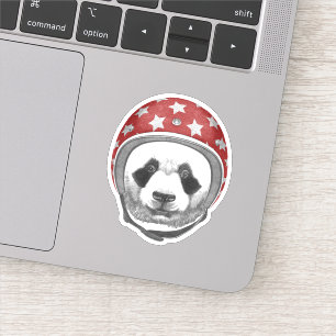 Sticker Panda de casse-cou
