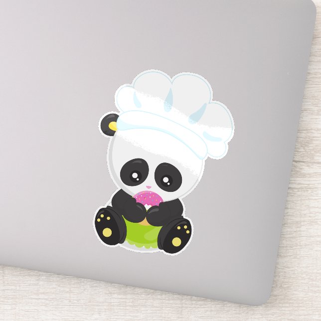 Sticker Panda De cuisine, Panda De Cuisson, Panda Avec Don (Détail)