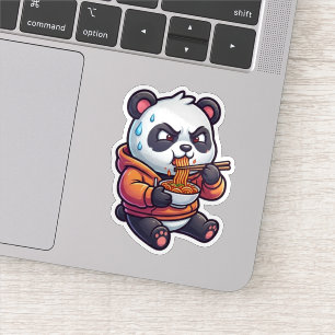 Sticker Panda de Nouilles Épicées