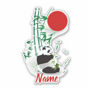 Sticker Panda personnalisé