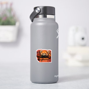 Sticker Panda roux « Gremlin adorable du chaos »