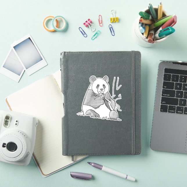 Sticker Panda tonic comique (Couverture iPad)