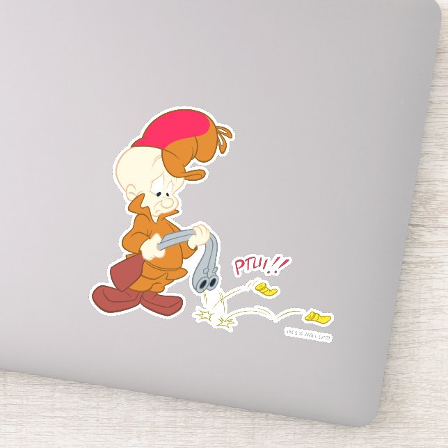 Sticker Panne d'arme d'ELMER FUDD™ (Détail)