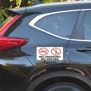 Sticker Panneau Interdiction de Fumer et de Vaper - Sensib