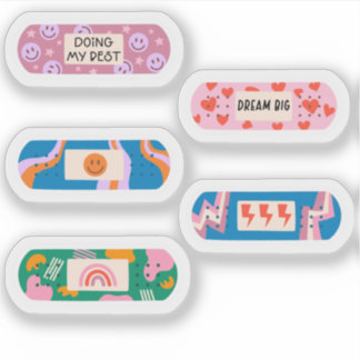 Sticker Pansement Motivationnel super - Vibes de guérison