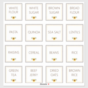 Sticker Panthère de cuisine simple et modifiable