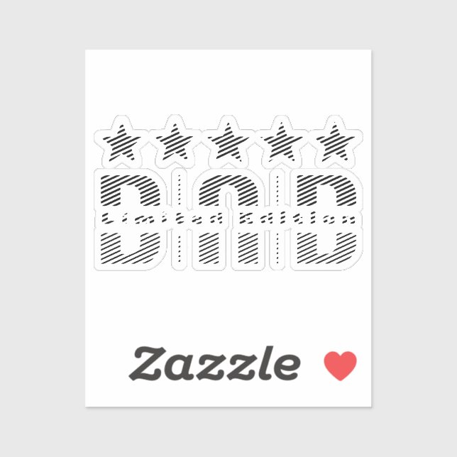 Sticker Papa Limited Edition (Feuille)