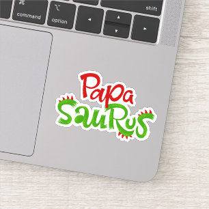 Sticker Papa Saurus Graphic